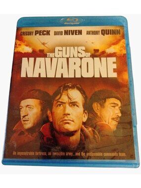 The Guns of Navarone Blu-Ray Movie Gregory Peck Action Classic Remastered